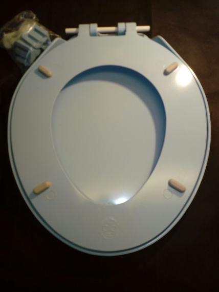 camerons osprey sky blue toilet seat