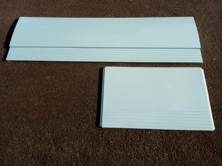 sky blue bath panels acrylic front end