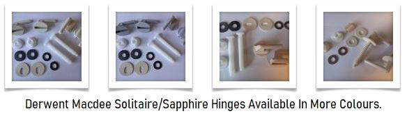 solitaire sapphire toilet seat fixing rods