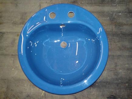 sorrento blue navy vanity bowl top