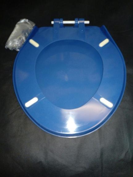 sorrento blue bathroom toilet seat