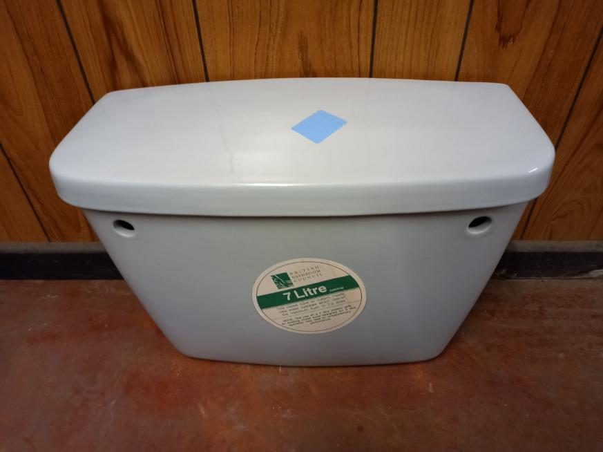 stelrad soft mint colour cistern loo