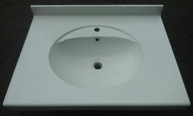 800mm wide large square vanity top bathroom wash monoblo