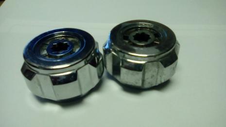Armitage Shanks Starlite Chrome Tap Tops