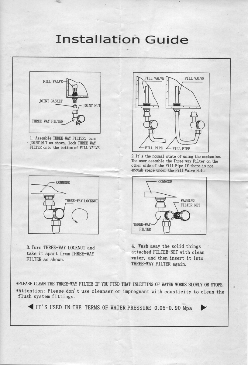 tc bathrooms 3 way water filter metro tap
