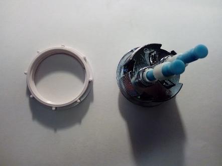 45mm round tc bathrooms button cistern