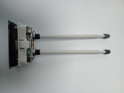 tc cistern button oblong long rods wc