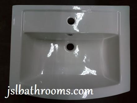 tc bathrooms horizon pedestal basin