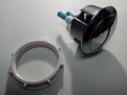 45mm diameter tc bathrooms wc push button