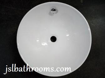 tc bathrooms station circular vanity basin