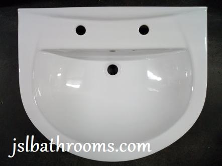 tc bathrooms tunnel pedestal basin