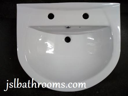 tc bathrooms tunnel semi recessed basin