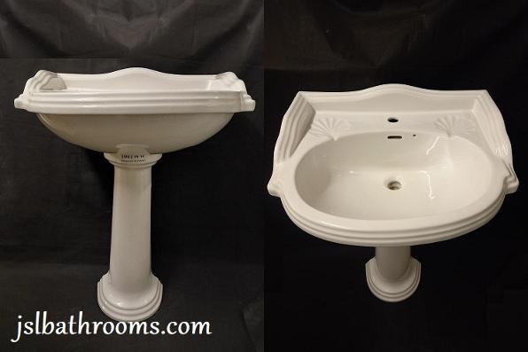 uls york richmond basin pedestal sink