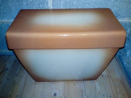 two tone brown valadares cistern