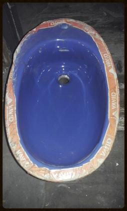 vavid sorrento blue bidet