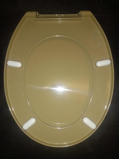 kashmir beige toilet seat cover lid