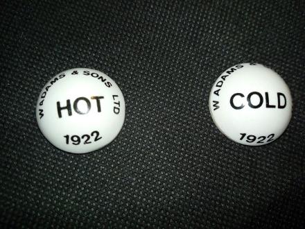 w adams and sons 1922 hot cold