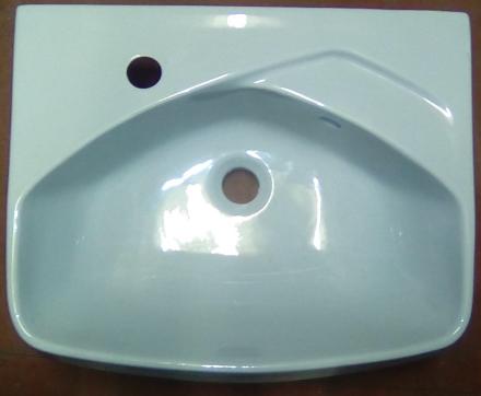 ideal standard basin one whisper blue