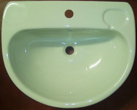 whisper green ideal standard studio basin