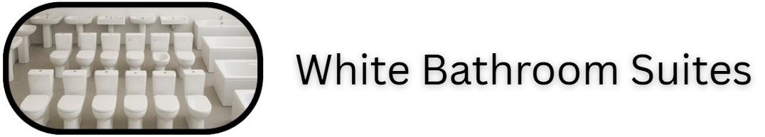 white bathroom suites cheap trade low price