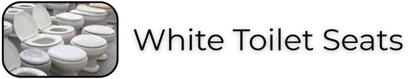 white toilet seat d shape oval round fit